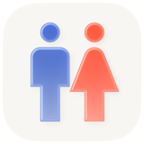 找廁所 App icon